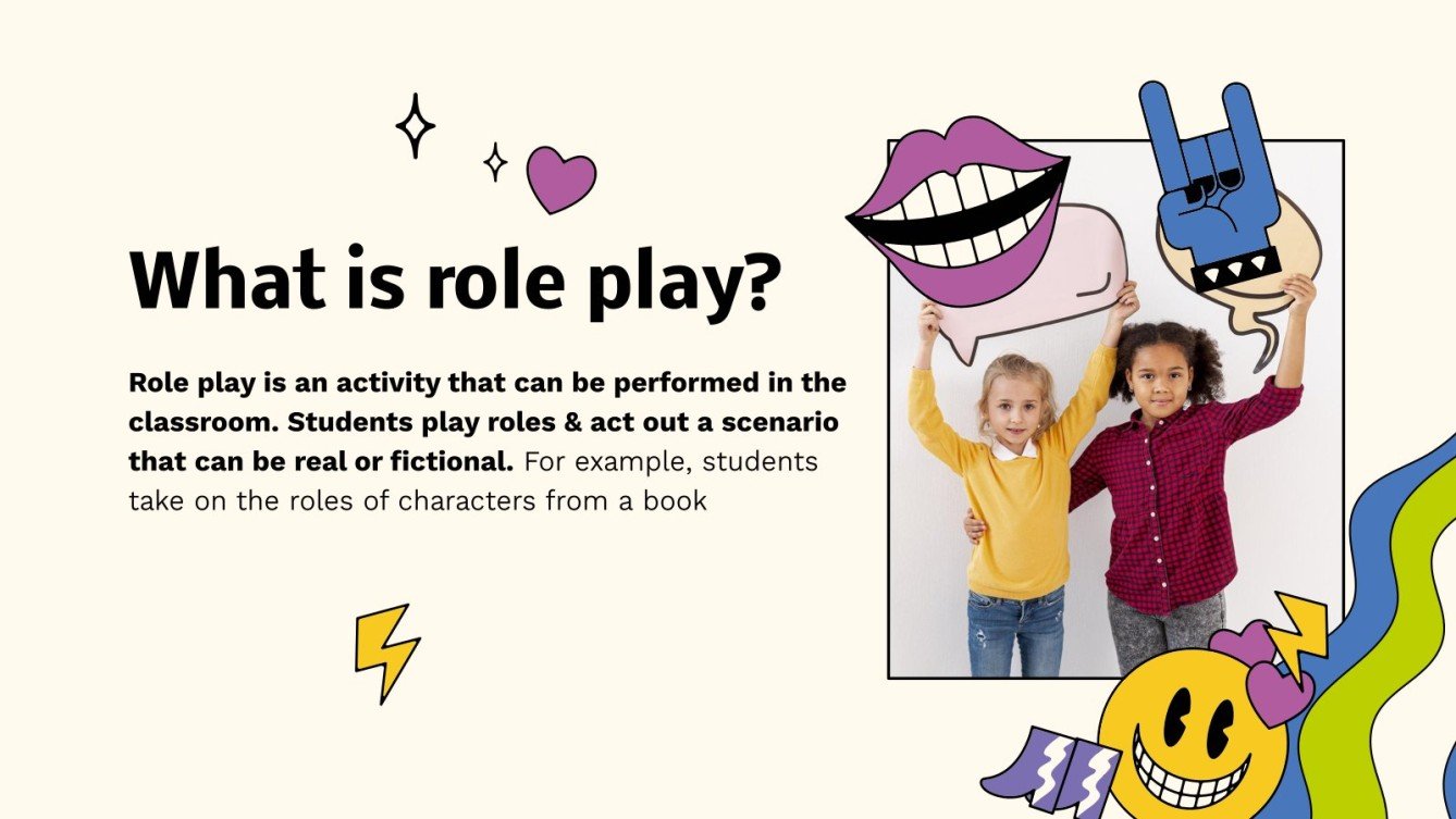 Role Play Classroom Activities Google Slides & PowerPoint