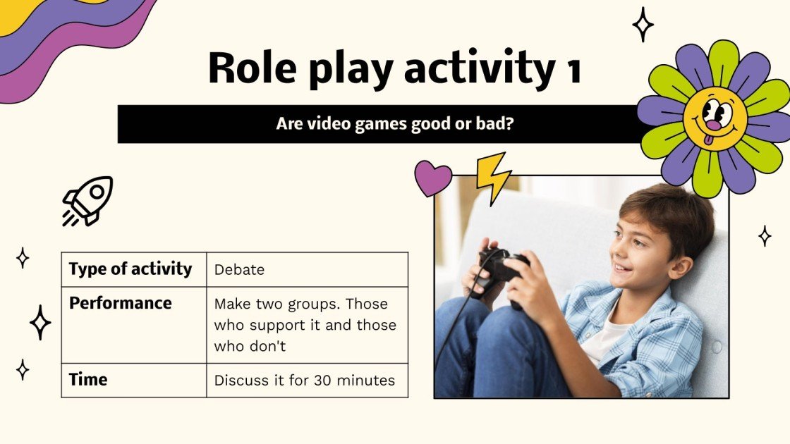 Role Play Classroom Activities Google Slides & PowerPoint
