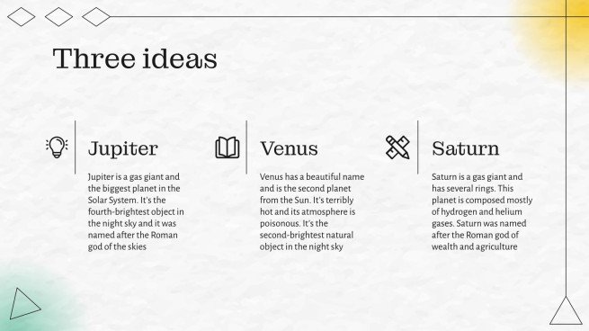 Flared Fonts Style Project Proposal | Google Slides & PPT