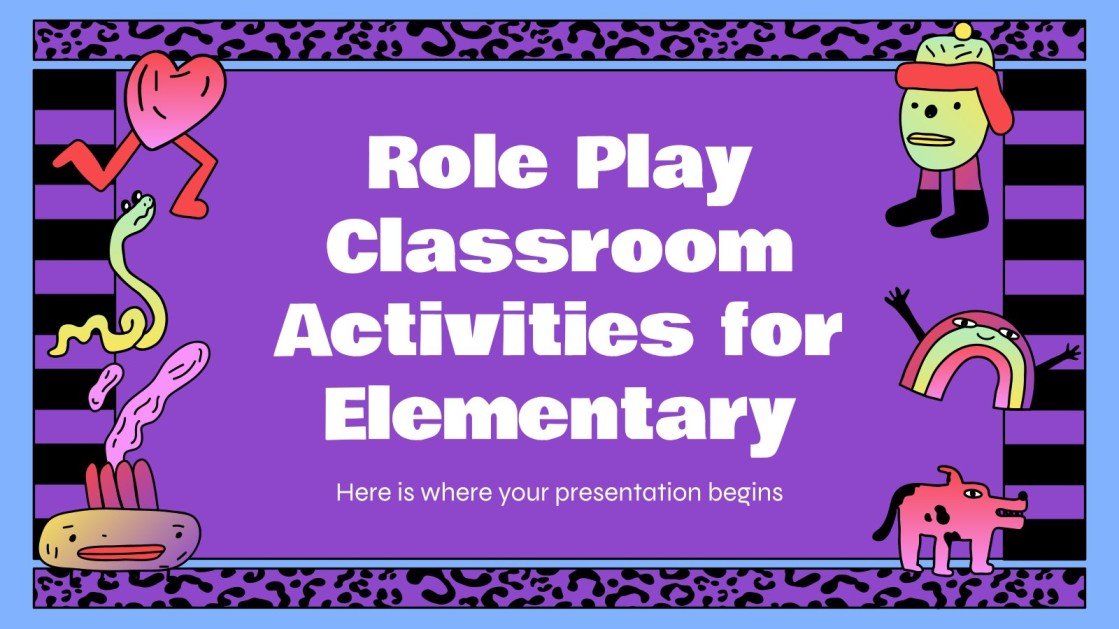 Role Play Classroom Activities for Elementary