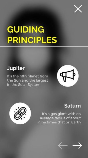 Publications d'Instagram sur le mouvement Black Lives Matter Modèles de présentation