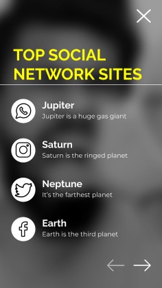 Publications d'Instagram sur le mouvement Black Lives Matter Modèles de présentation