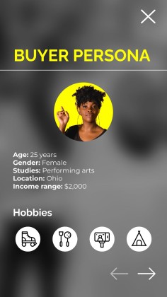 Publications d'Instagram sur le mouvement Black Lives Matter Modèles de présentation