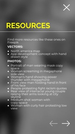 Publications d'Instagram sur le mouvement Black Lives Matter Modèles de présentation