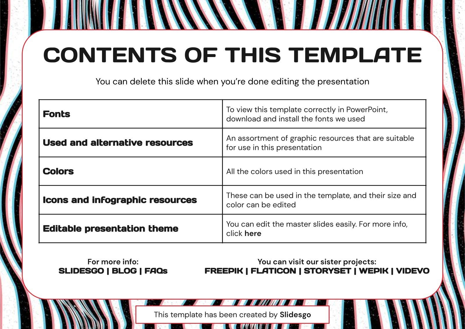 Wavy Style Printable Deck of Playing Cards Google Slides