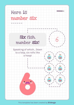 Modelo de apresentação Atividades imprimíveis dos números para pré-escolar