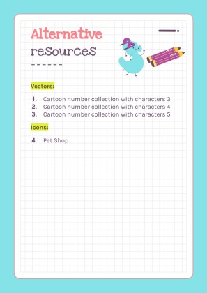 Modelo de apresentação Atividades imprimíveis dos números para pré-escolar