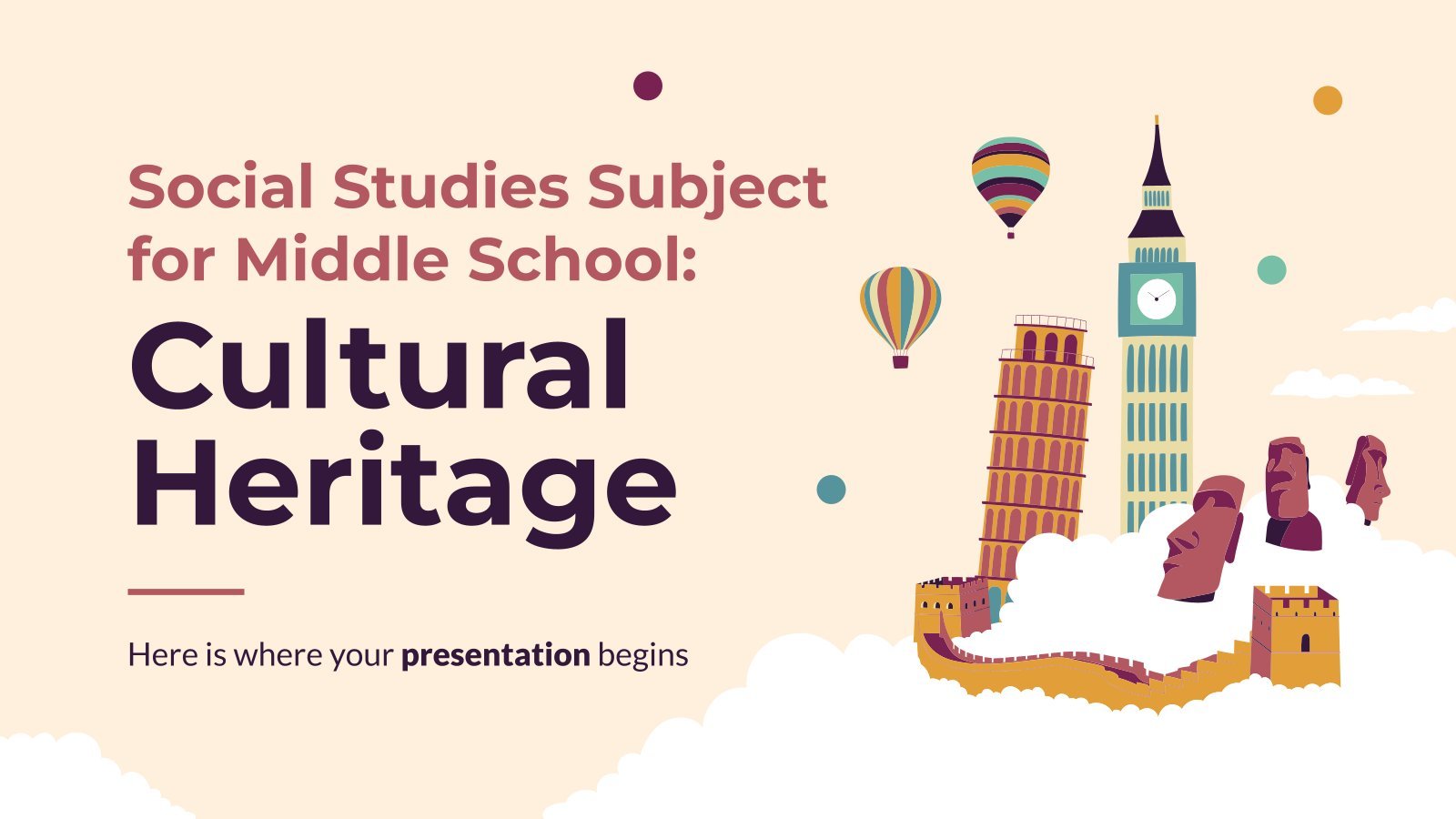 Free Culture Google Slides themes and PowerPoint templates