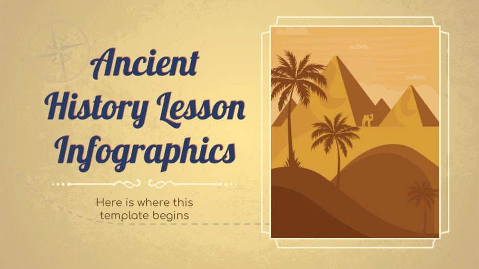 Ancient History Lesson Infographics | Google Slides & PPT
