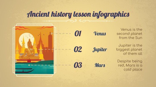 Ancient History Lesson Infographics | Google Slides & PPT
