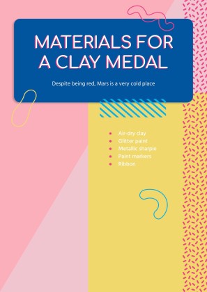 Kunst für Kindergarten: Bildhauerei Präsentationsvorlage