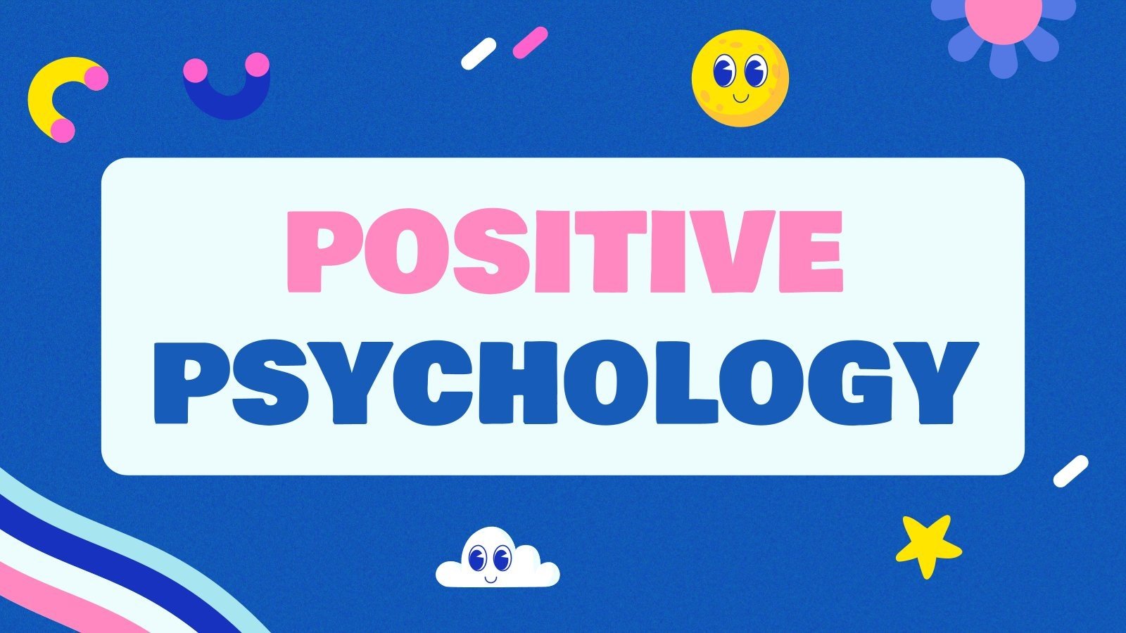 Positive Psychology presentation template 