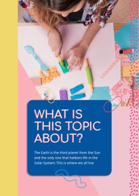 Kunst für Kindergarten: Bildhauerei Präsentationsvorlage