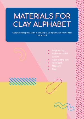 Kunst für Kindergarten: Bildhauerei Präsentationsvorlage