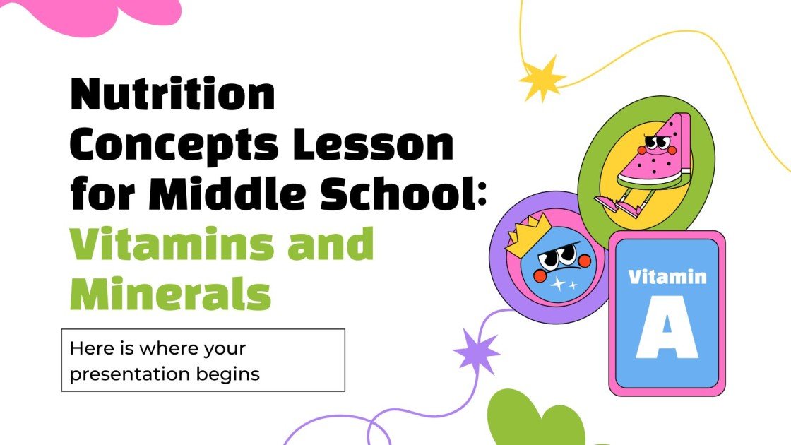Nutrition Concepts Lesson Vitamins and Minerals