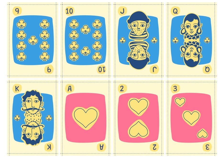 Cute Printable Deck of Cards for Kids | Google Slides & PPT