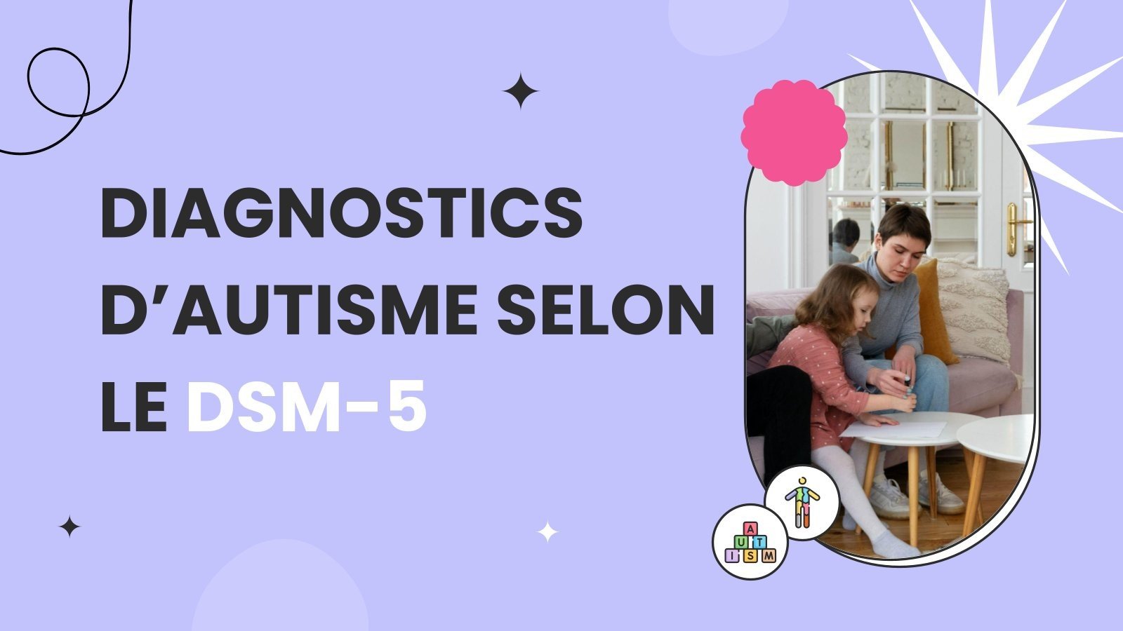 Diagnostics de l'autisme selon le DSM-5 Modèles de présentation