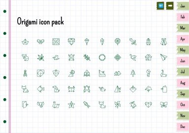 Plantilla de presentación Agenda anual estilo libro de recortes