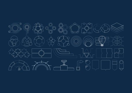 Plantilla de presentación Agenda anual estilo libro de recortes