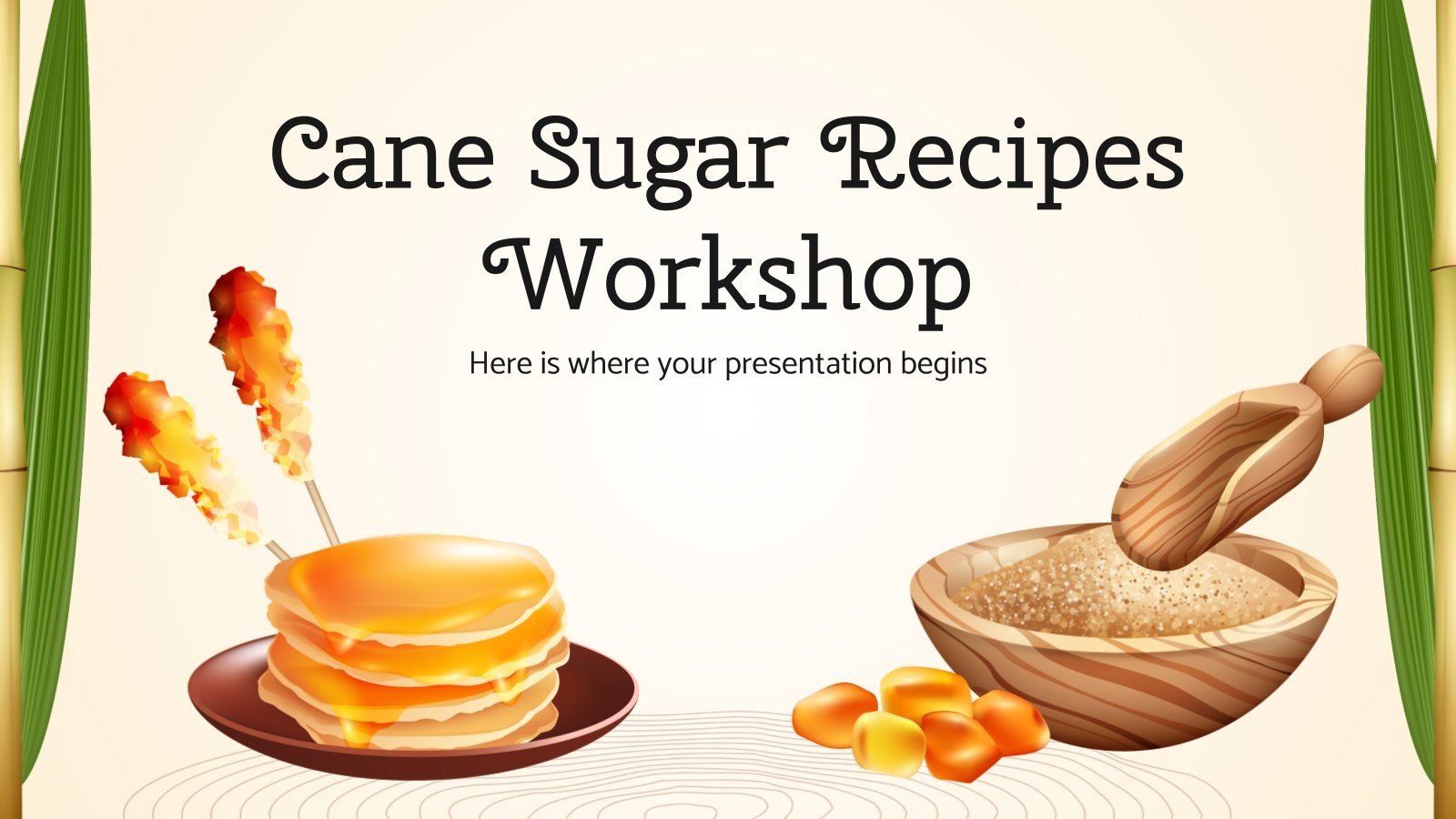 Cane Sugar Recipes Google Slides & PowerPoint