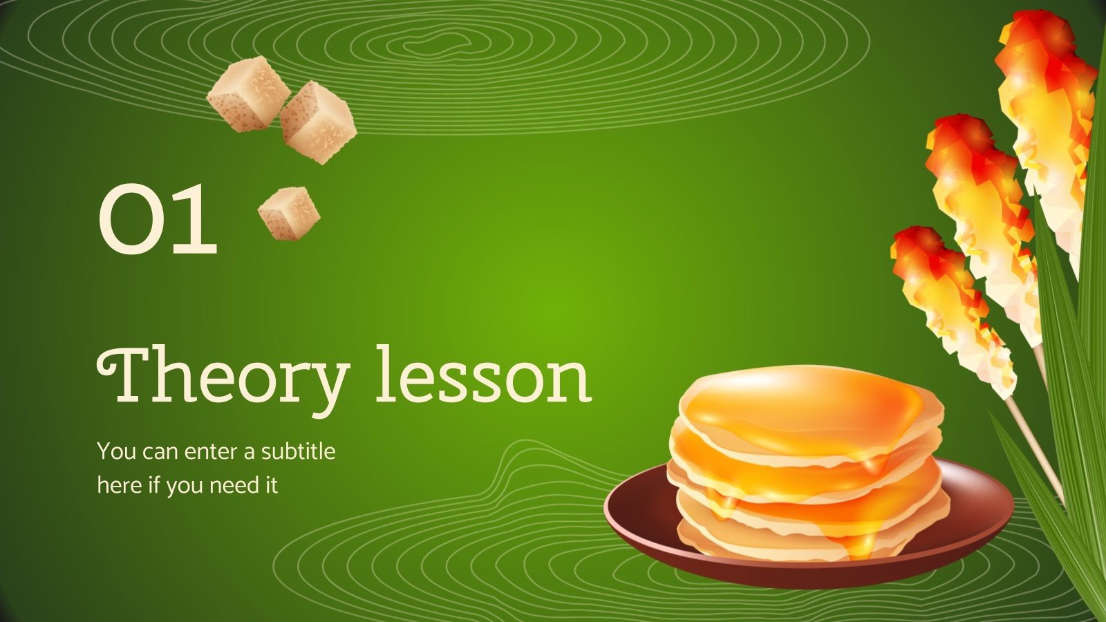 Cane Sugar Recipes Google Slides & PowerPoint