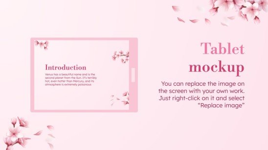 Enjoy Cherry Blossom Season! presentation template 