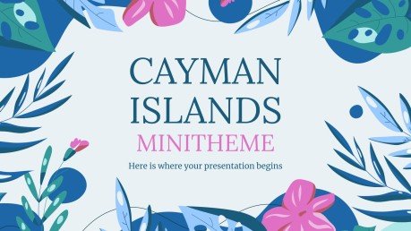 Free island themed templates for Google Slides PowerPoint