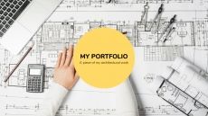 Modelos grátis para Portfólio do Google Slides e PowerPoint