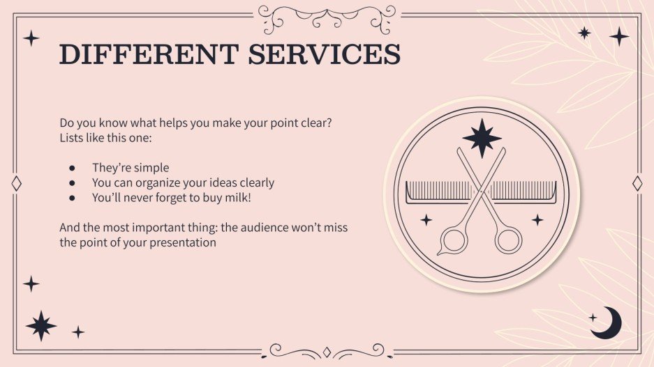 best hair salon social media