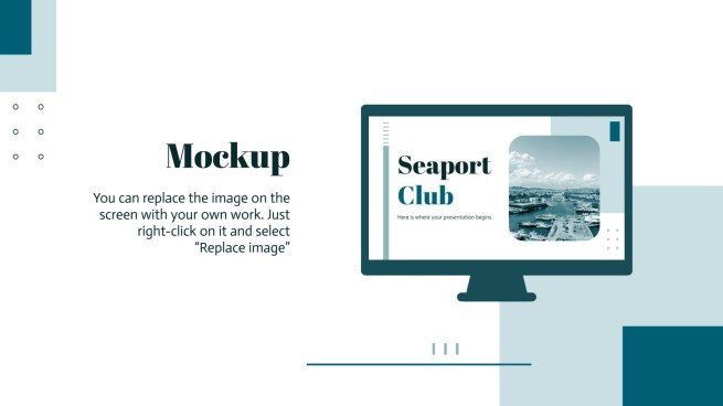 Seaport Club presentation template 