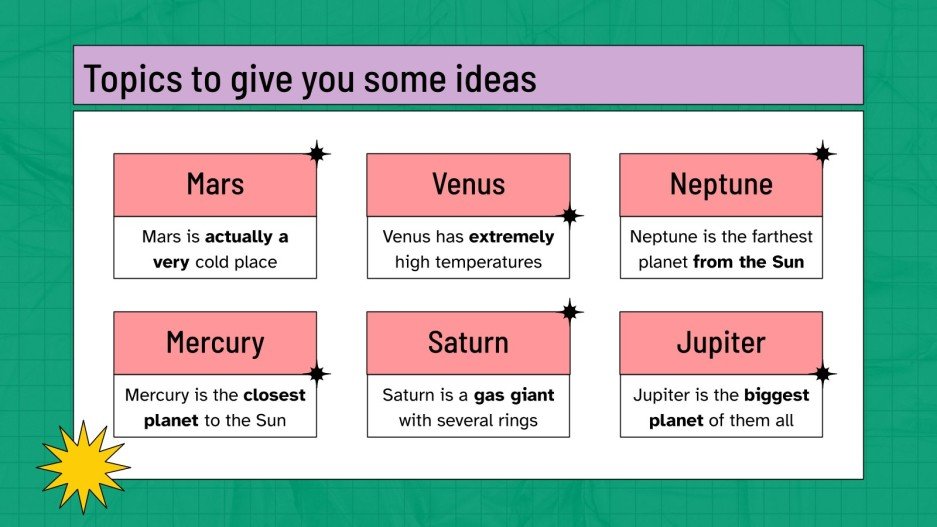 Bucket List Assignment for Elementary Google Slides & PPT