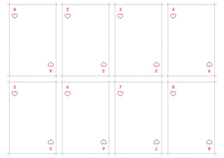 Minimalist Style Printable Deck - 6 Minimalist Style Printable Deck Of Playing Cards Media Library Original 783 553 