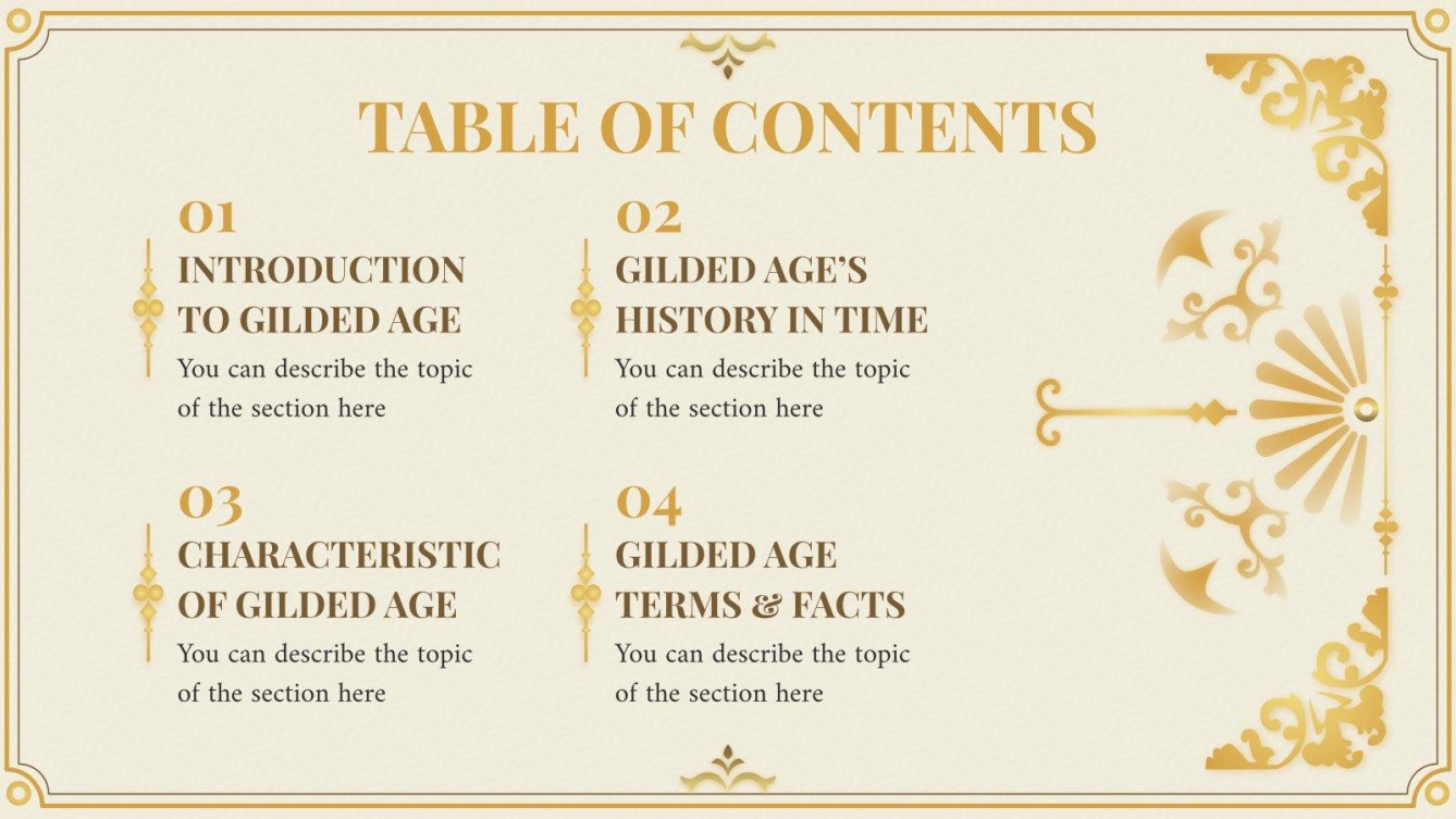 Social Studies Subject Gilded Age of US