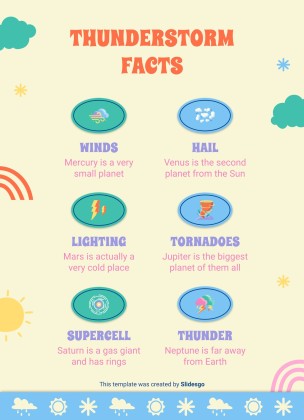 Daily Weather & Temperature Activities for Pre-K presentation template 