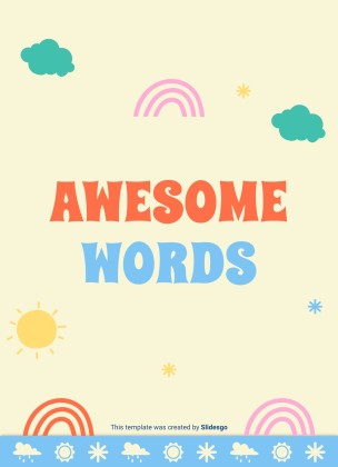 Daily Weather & Temperature Activities for Pre-K presentation template 