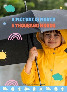 Daily Weather & Temperature Activities for Pre-K presentation template 