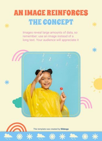 Daily Weather & Temperature Activities for Pre-K presentation template 