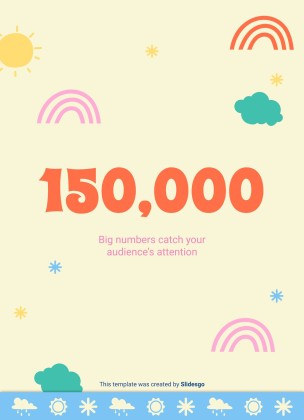 Daily Weather & Temperature Activities for Pre-K presentation template 