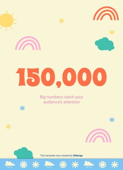 Daily Weather & Temperature Activities for Pre-K presentation template 