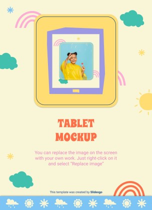 Daily Weather & Temperature Activities for Pre-K presentation template 