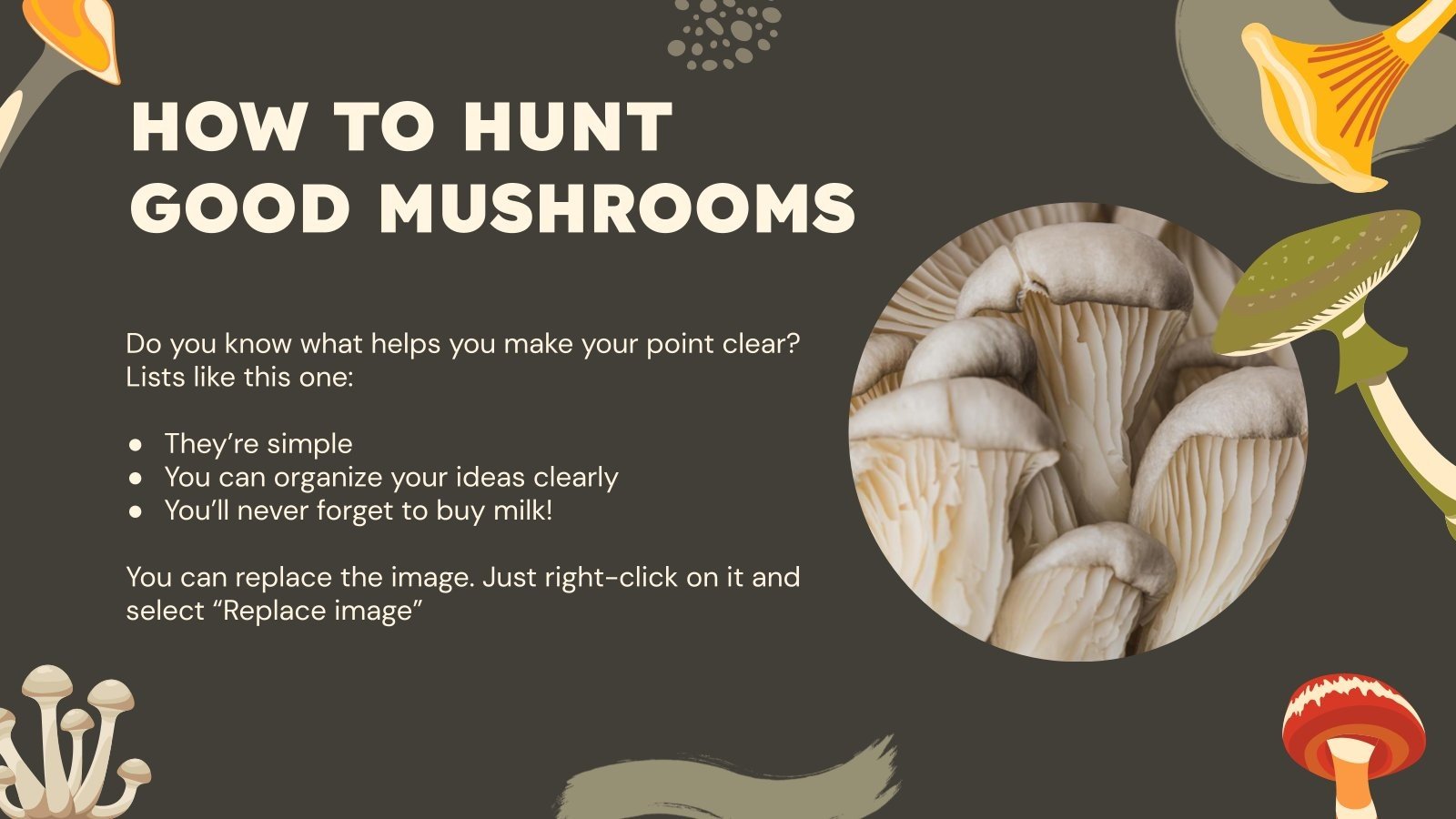 Mushroom Hunting Tips Minitheme