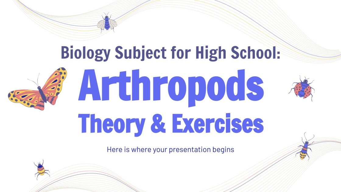 Biology for High School Arthropods Theory & Exercises