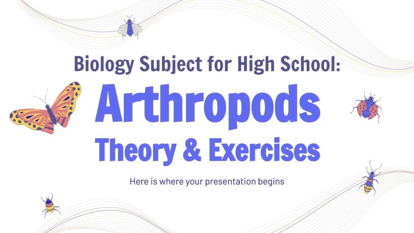 Biology for High School Arthropods Theory & Exercises
