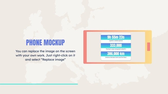 Geography Lesson for High School: West Europe presentation template 