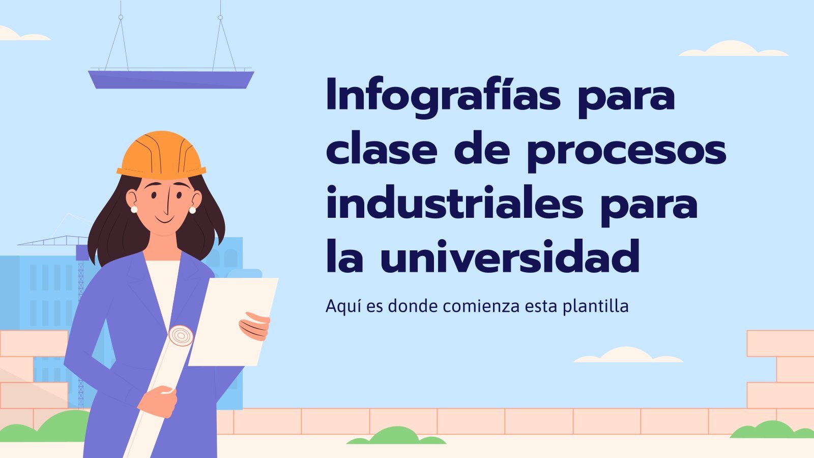 Infographies : matière de processus industriels Modèles de présentation