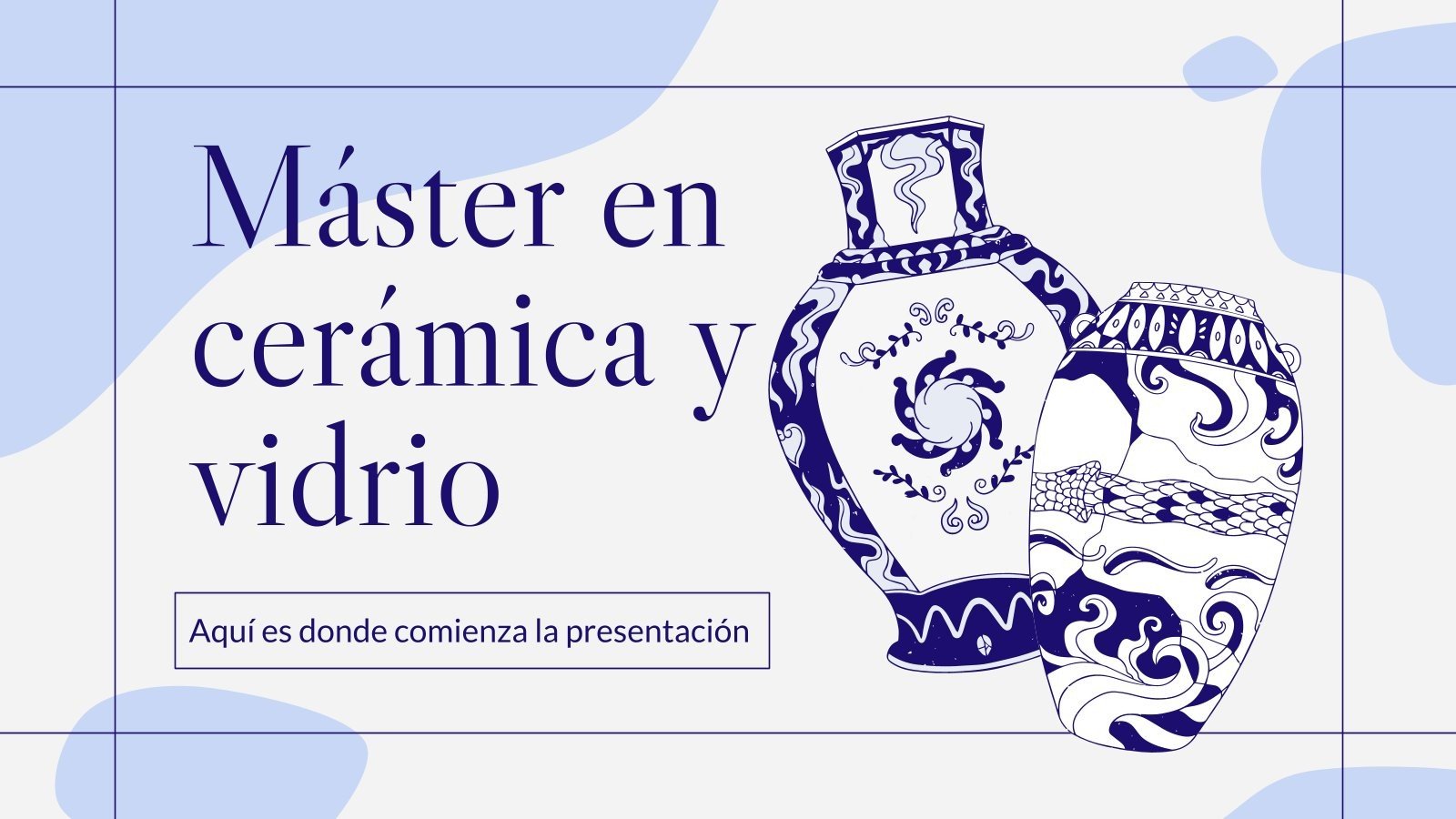 Master's Degree in Ceramics and Glass Google Slides & PPT