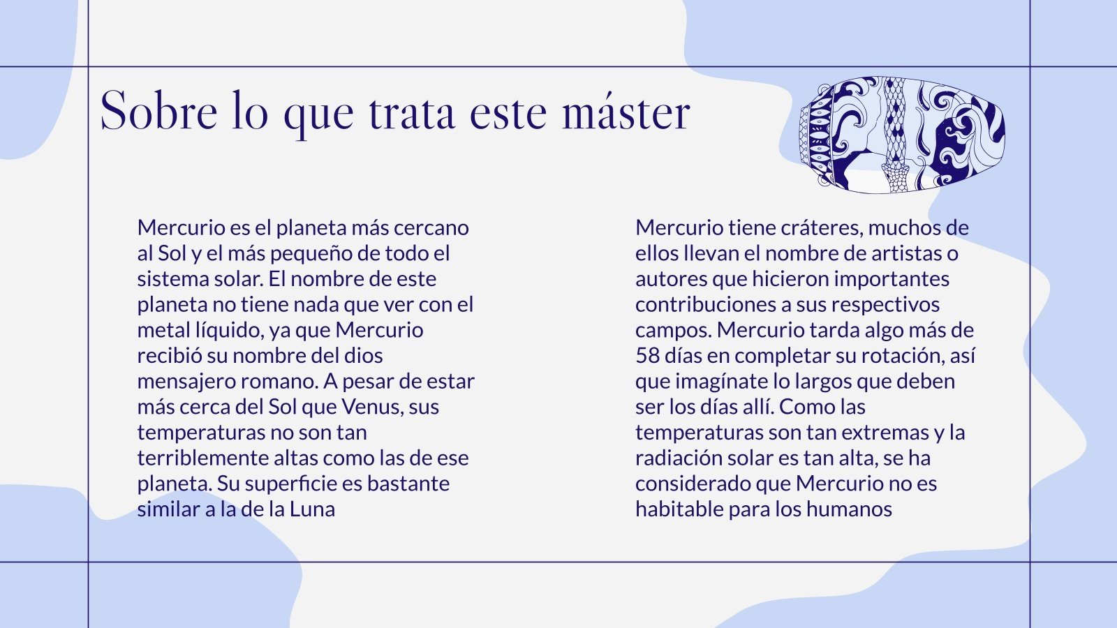 Master's Degree in Ceramics and Glass Google Slides & PPT