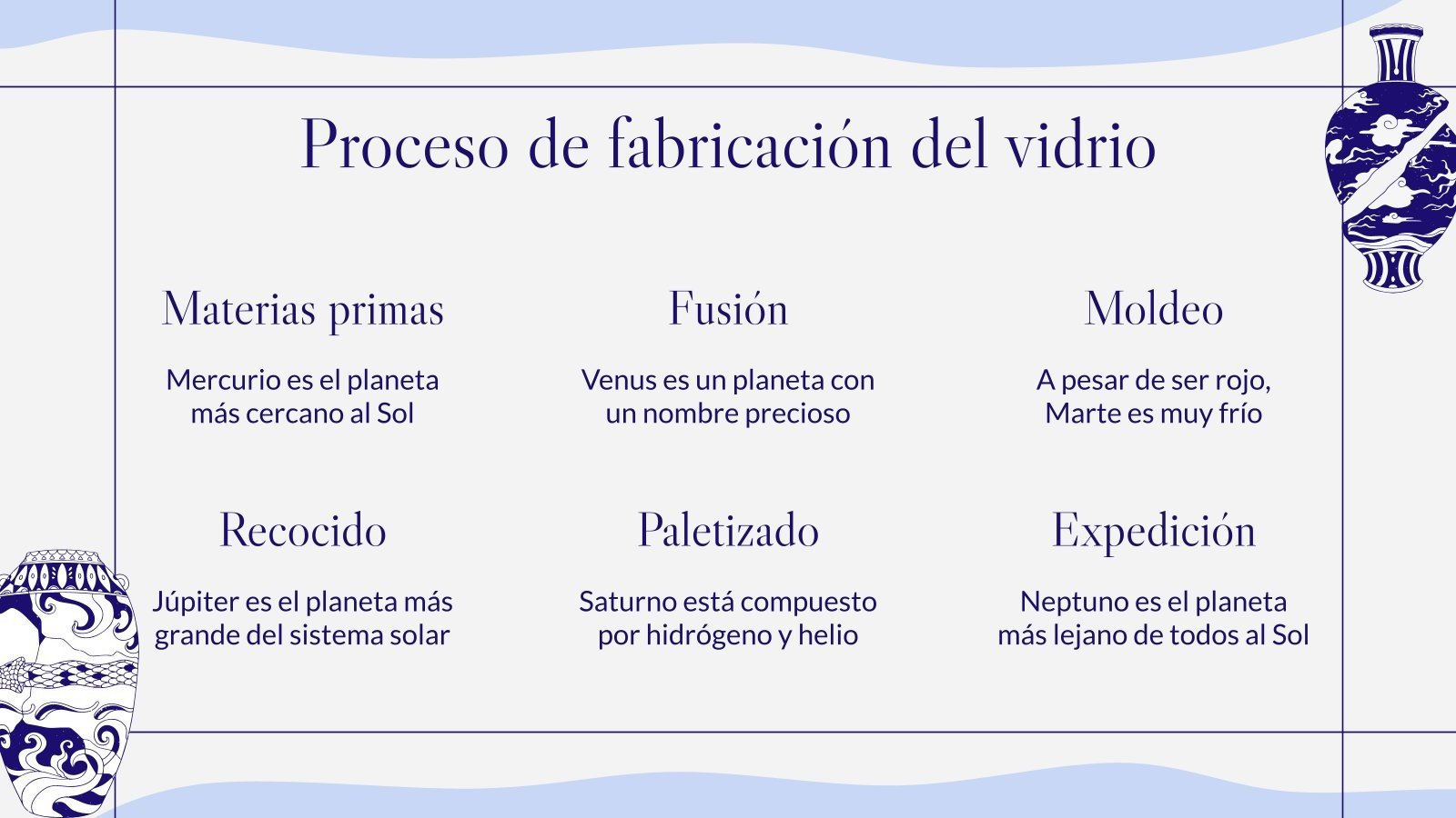 Master's Degree in Ceramics and Glass Google Slides & PPT