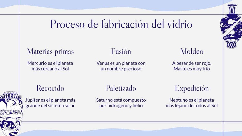 Master's Degree in Ceramics and Glass Google Slides & PPT