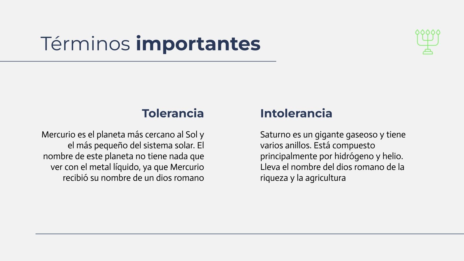 Minitema de tolerancia religiosa | Google Slides y PPT